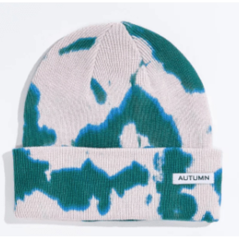 2022 Autumn Surplus Beanie in Tie Dye Blue