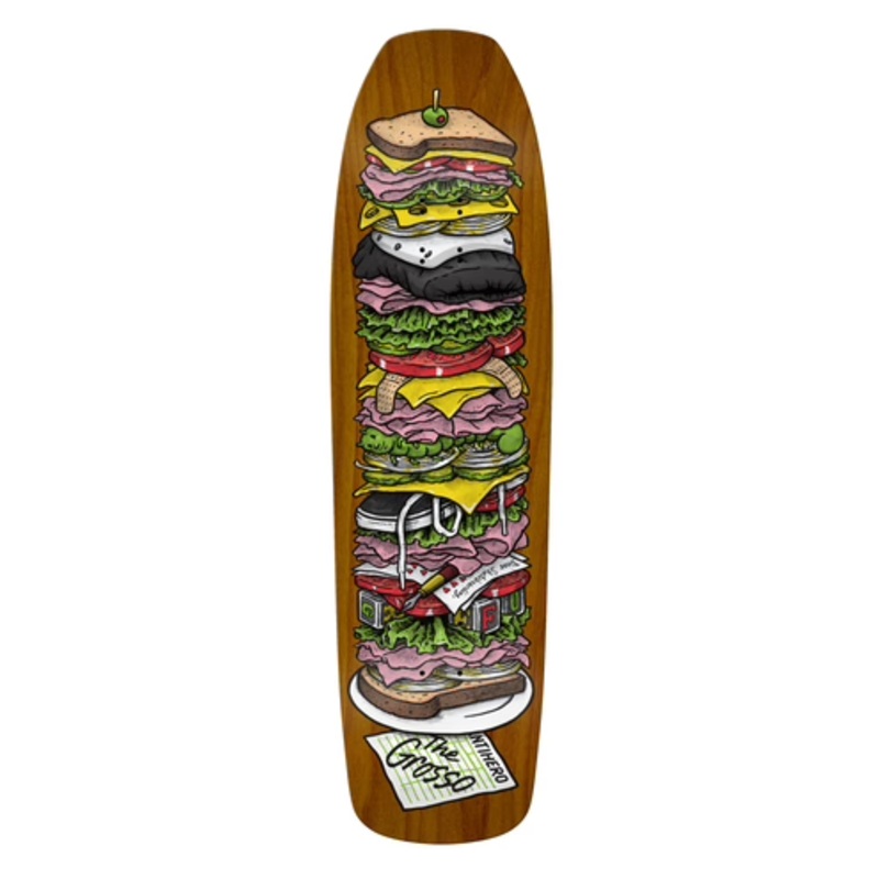 Antihero Grosso Dagwood Roast Beef Skateboard Deck