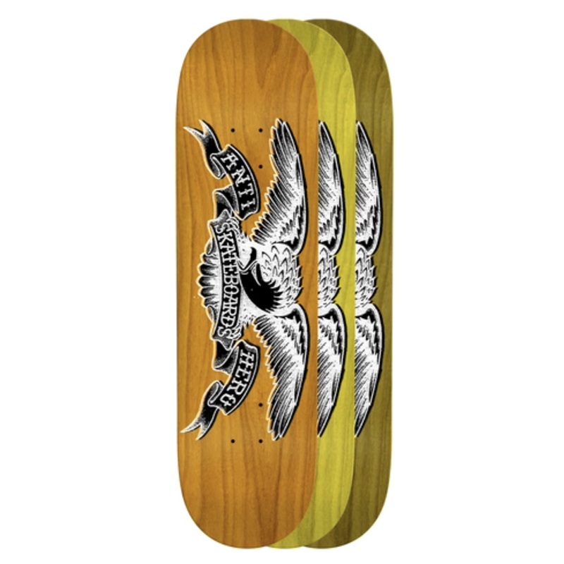 Antihero Misregistered Inverse Eagle Skateboard in 8.75 "