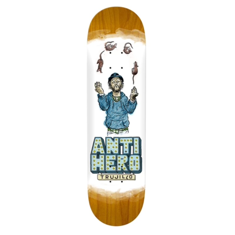 Antihero Trujillo Street Skateboard in 8.38 "