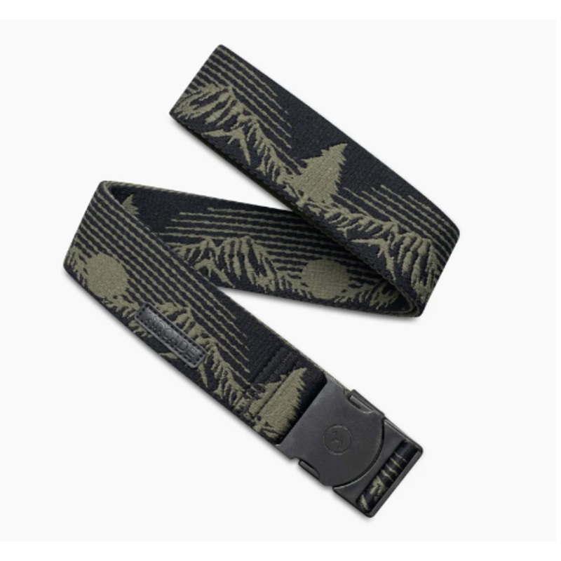 Arcade Open Range Belt in Ivy Green