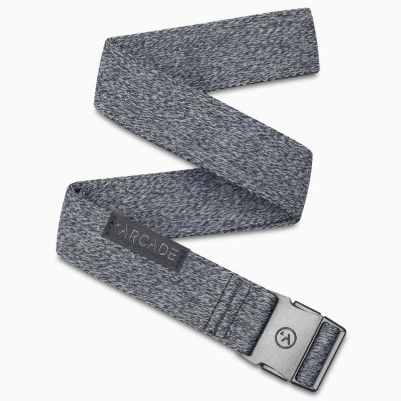 Arcade Ranger Slim Belt in Heather Black