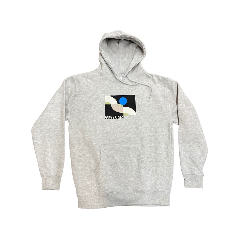 Autumn Cottonwood Hoodie In Heather Grey