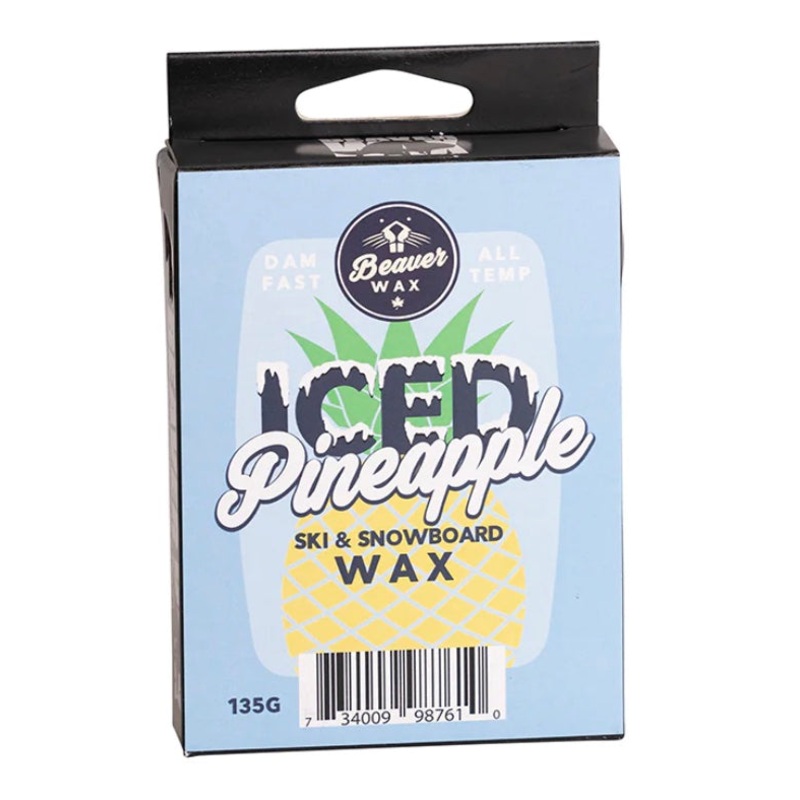 Beaver Wax Iced Pineapple Scented Snowboard Wax