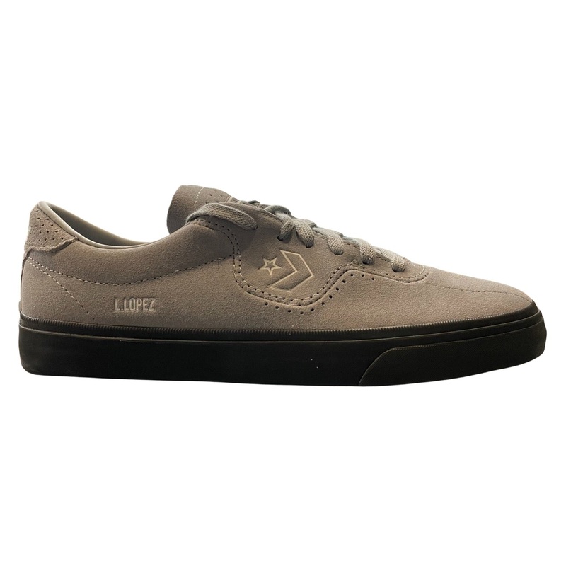 Converse Louie Lopez Pro Ox in Ash Stone and White