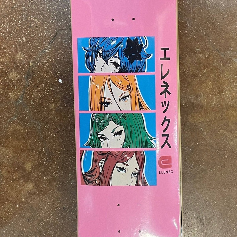 Elenex Four Square Skateboard Deck in 8.25'' Assorted Stains