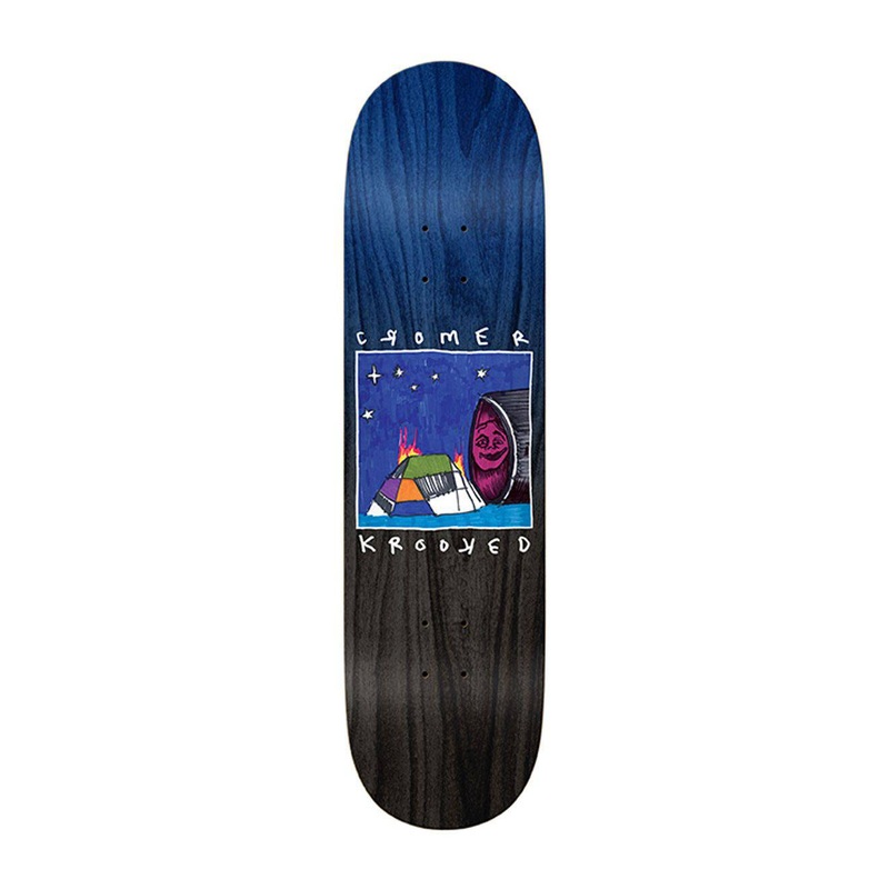 Krooked Cromer Vision Q Slick Skateboard Deck in 8.25''