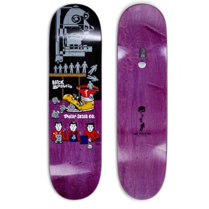 Polar Nick Boserio The Machine Skateboard in 8.5''