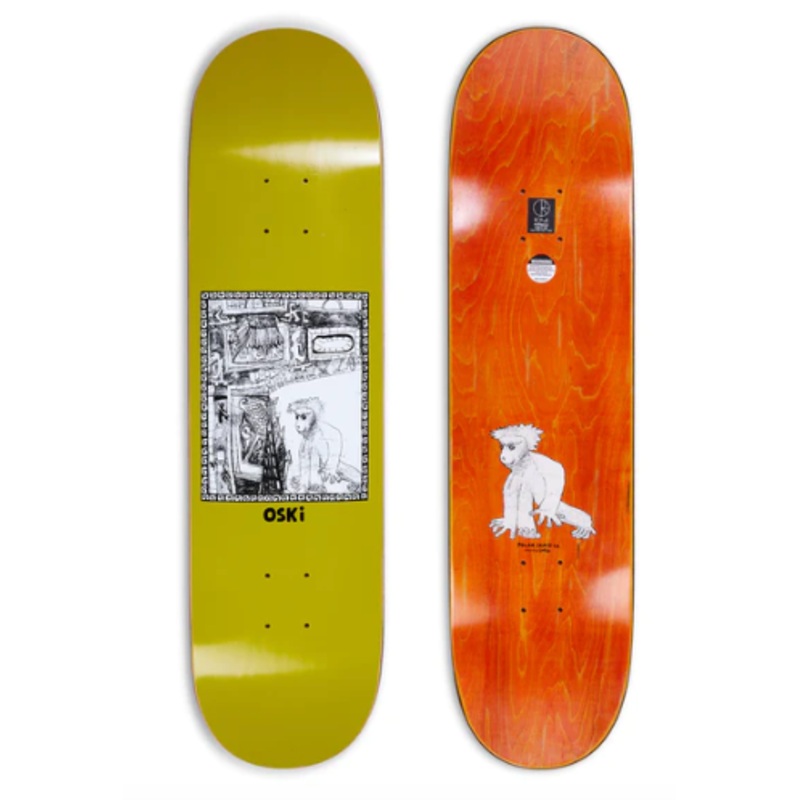 Polar Oskar Rosenberg Gorilla King Skateboard in 8.25''