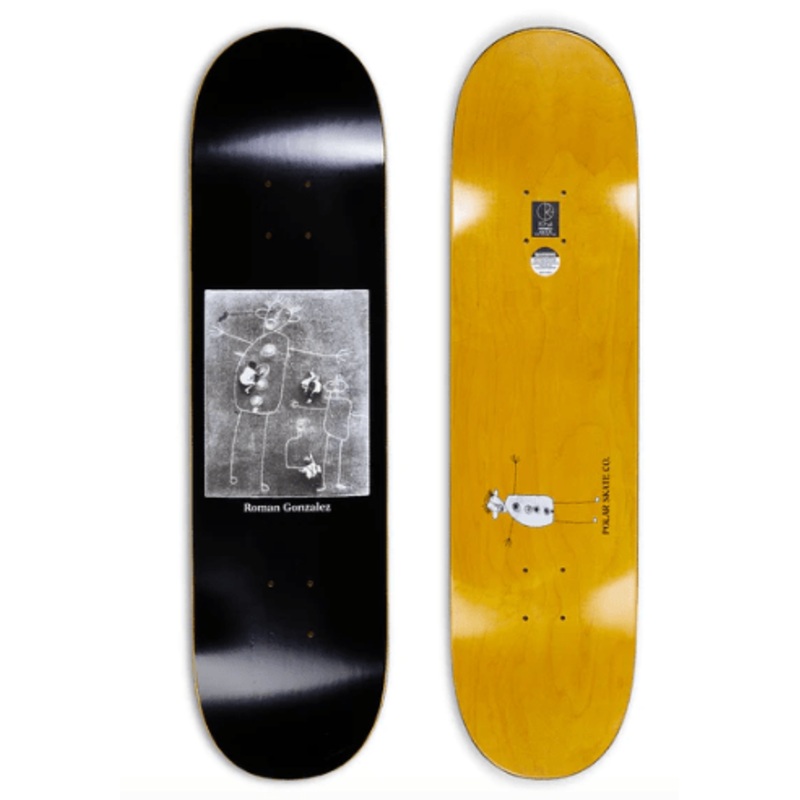 Polar Roman Gonzalez Bernard Skateboard in 8.5''