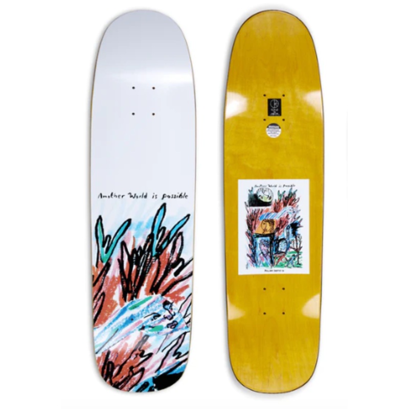 Polar Team Another World is Possible Skateboard in P9 Cruiser
