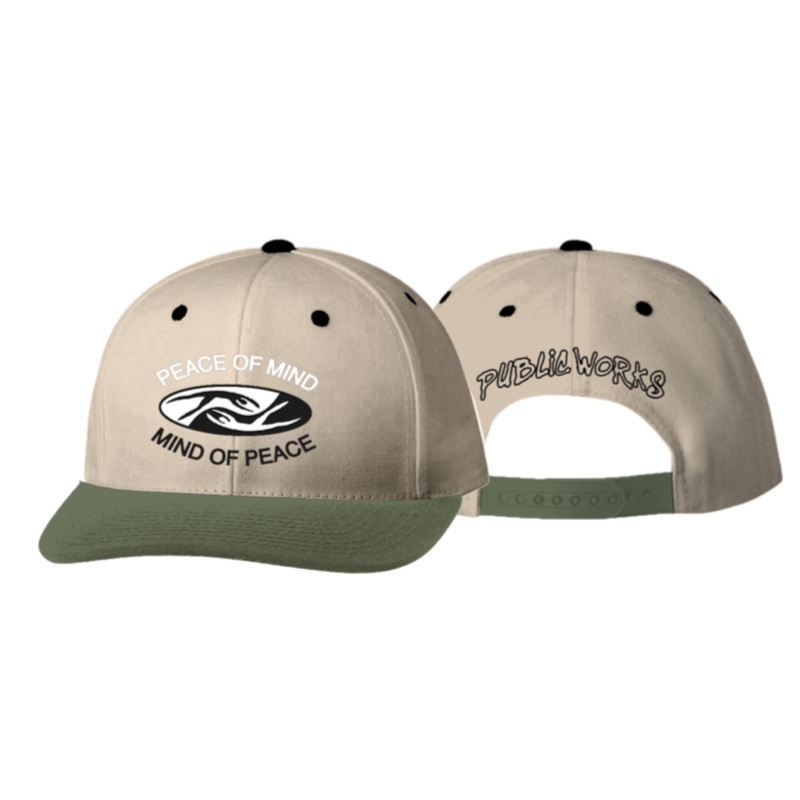 Public Peace Of Mind Cap in Tan 2023