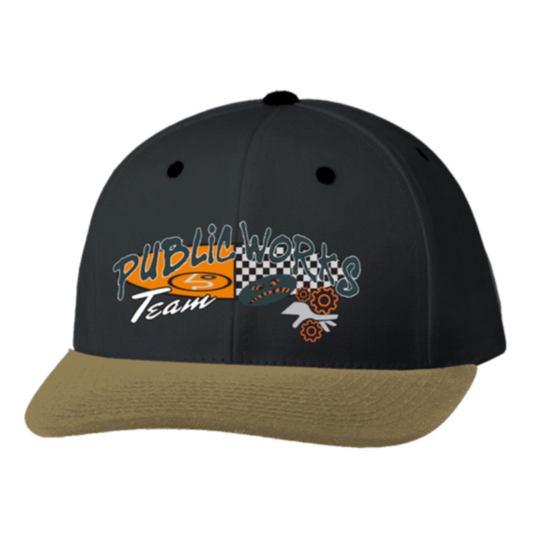 Public Public Works Cap in Black 2023