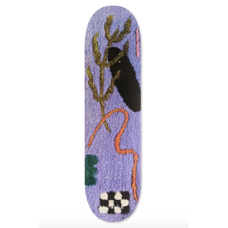Skate Cafe April Skateboard in 8.5'' in Lavender