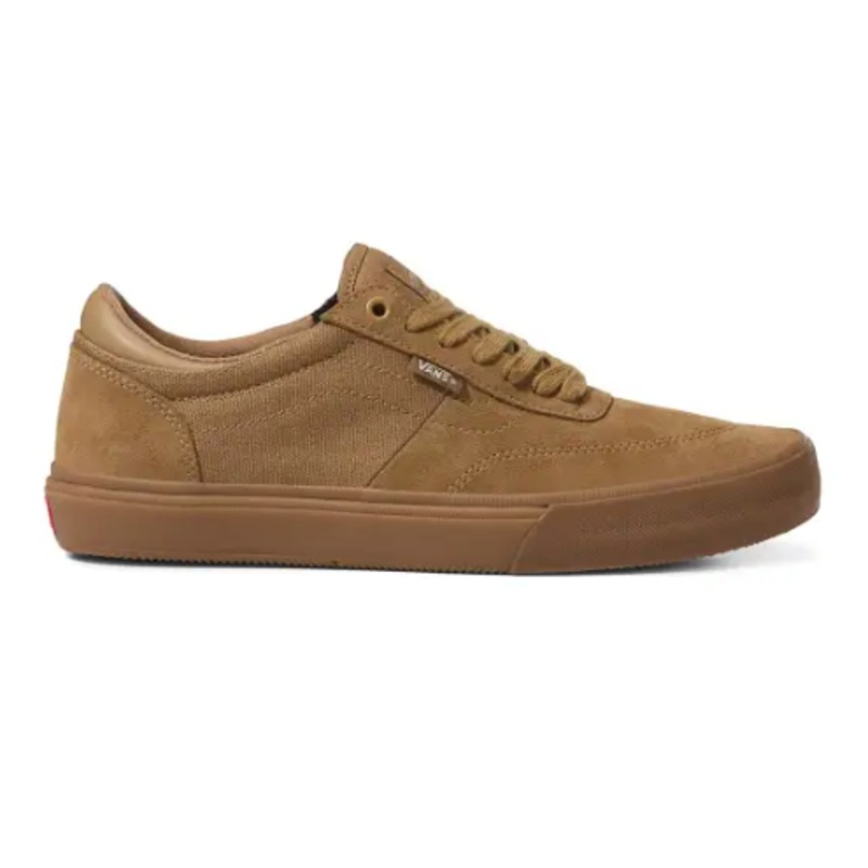 Vans Gilbert Crockett Skate Shoe in Brown and Gum