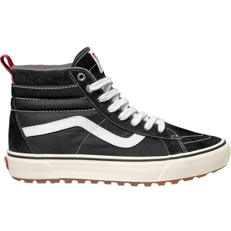 Vans Sk8 Hi MTE Shoe in Black and True White