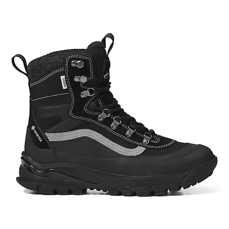 Vans Snow Kicker Snow Boot Gore Tex in Black and Grey 2023