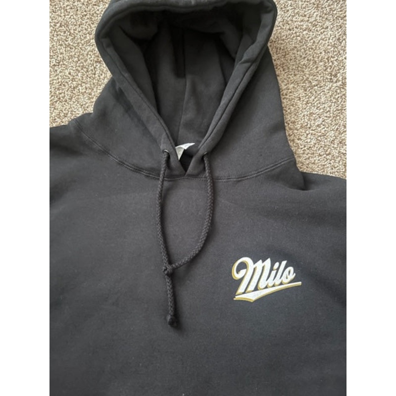 Milosport Eagle Heavyweight Hoodie in Navy