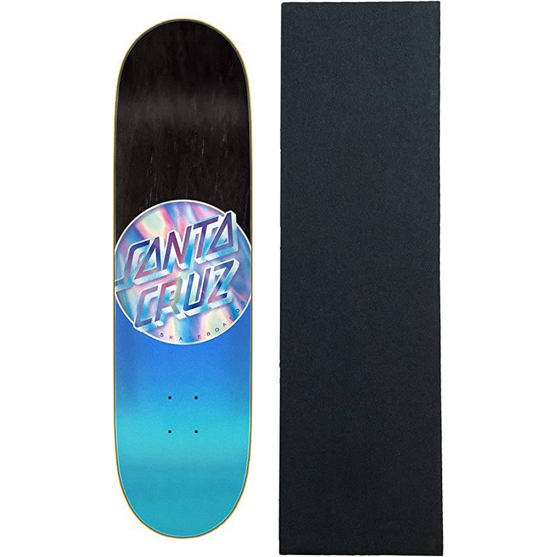 Santa Cruz Iradescent Dot Skateboard in 8.5''