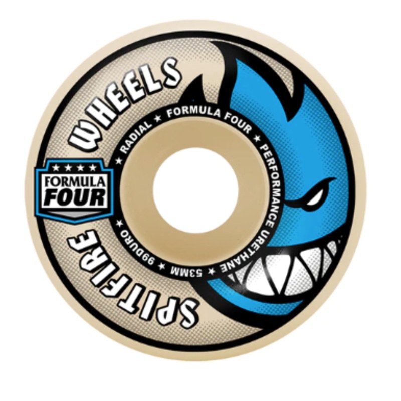 Spitfire Formula Four Radials Skate Wheels 99a