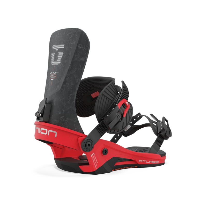 Union Atlas FC Snowboard Binding in Race Red 2024