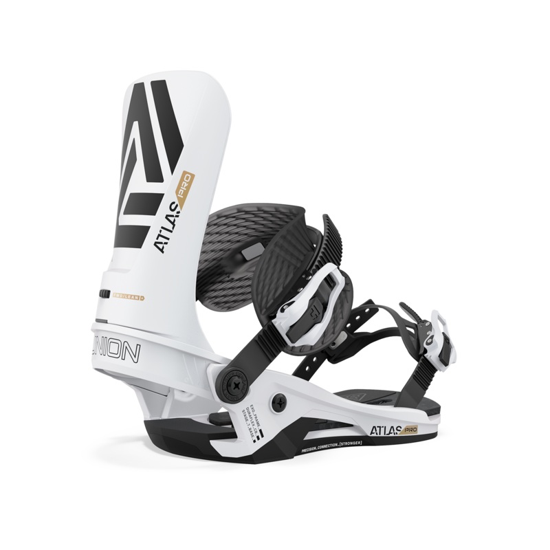 Union Atlas Pro Snowboard Binding in White 2024