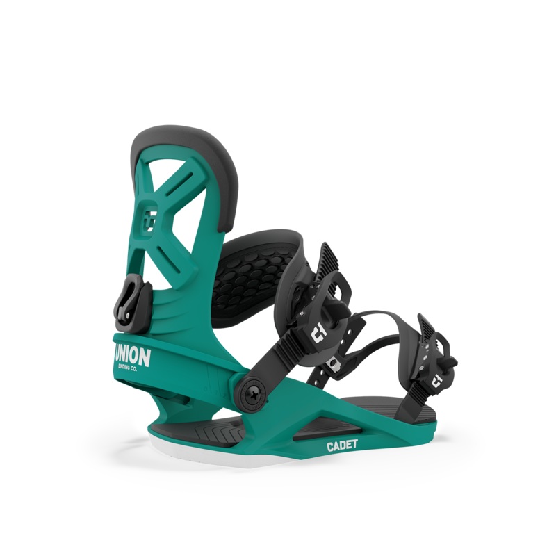 Union Cadet Kids Snowboard Binding in Teal 2024