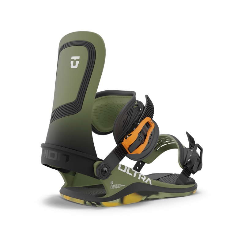 Union Mens Ultra Snowboard Binding in Army Green 2024