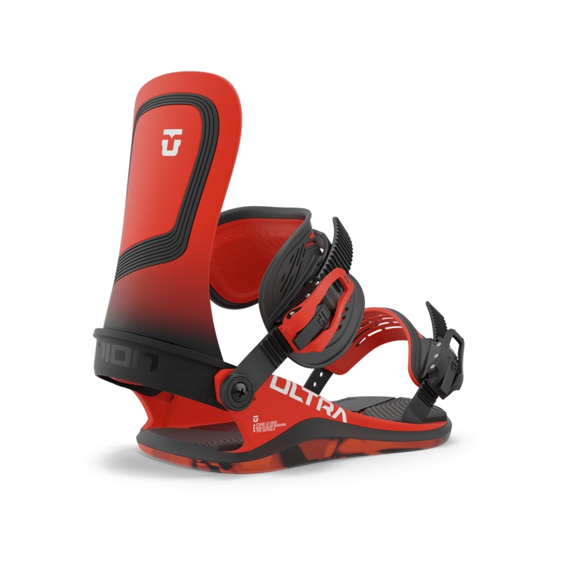 Union Mens Ultra Snowboard Binding in Hot Red 2024