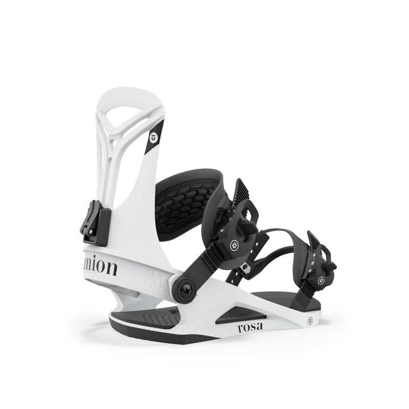 Union Rosa Womens Snowboard Binding in White 2024