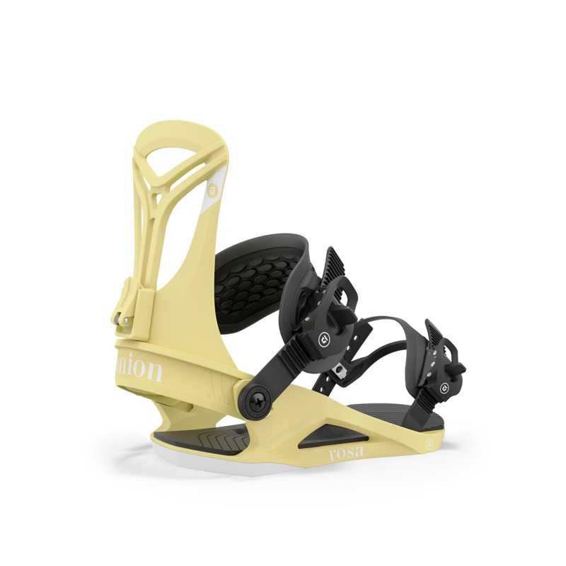 Union Rosa Womens Snowboard Binding in Yellow 2024