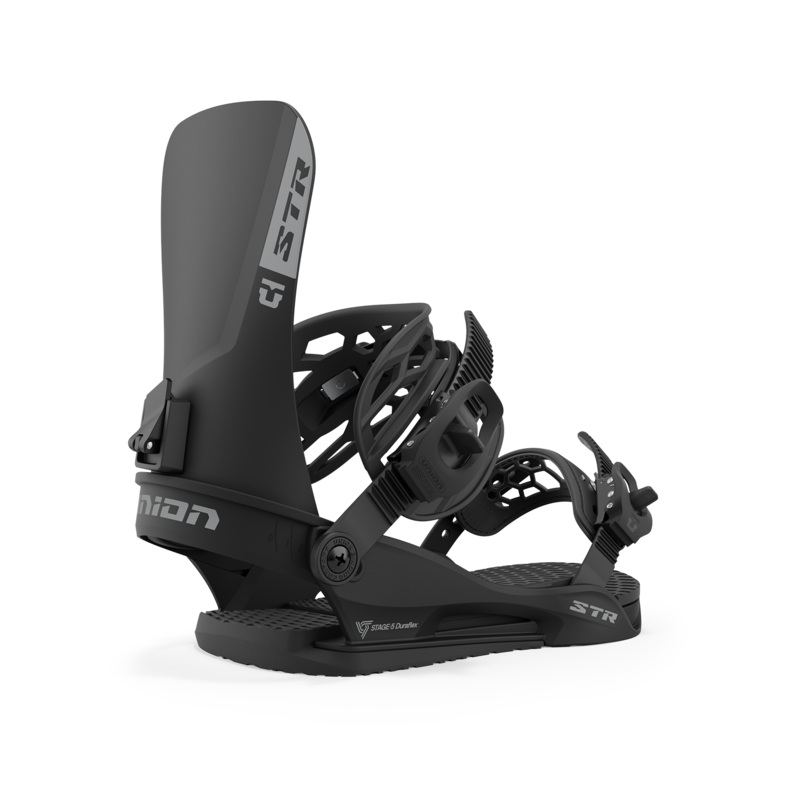Union STR Snowboard Binding in Black 2024