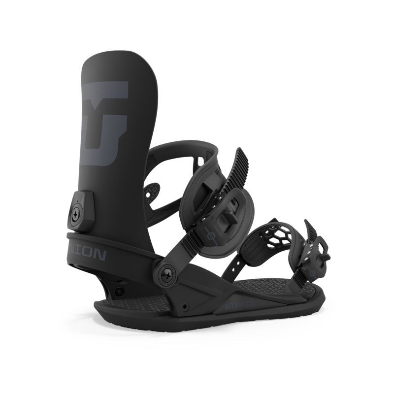 Union Strata Snowboard Binding in Black 2024