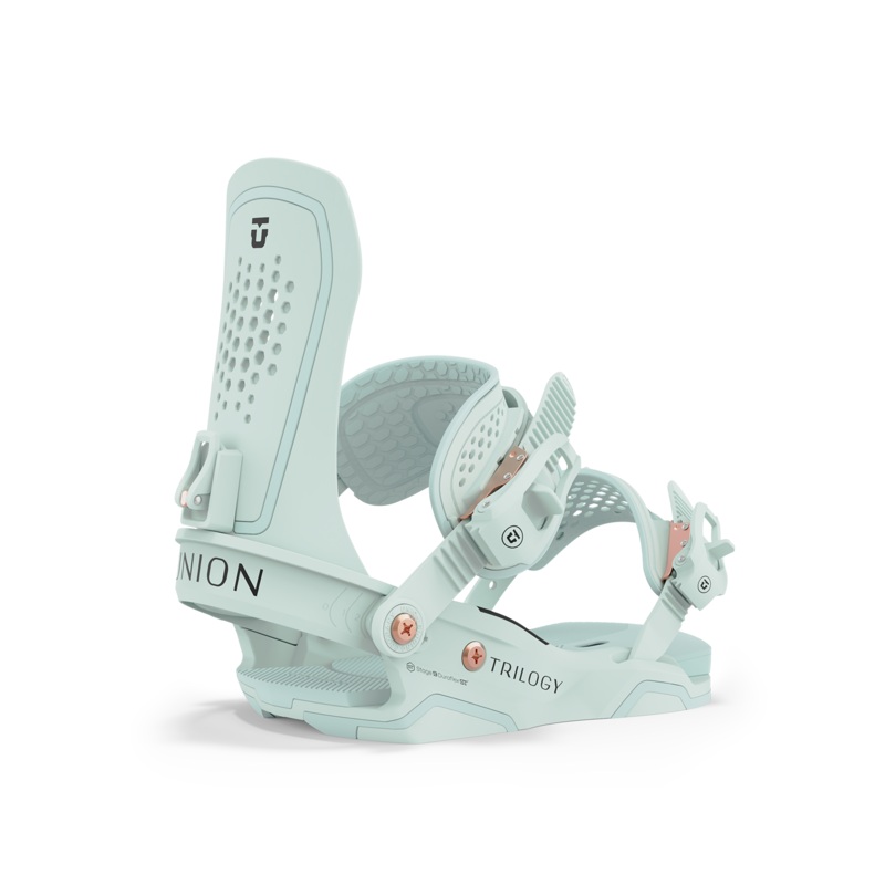 Union Trilogy Womens Snowboard Binding in Seafoam Green 2024