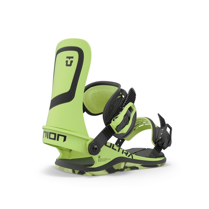 Union Womens Ultra Snowboard Binding in Lime 2024