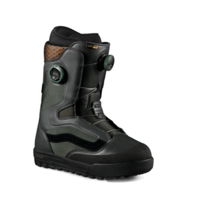 Vans Aura Pro Snowboard Boot in Forest and Black 2024