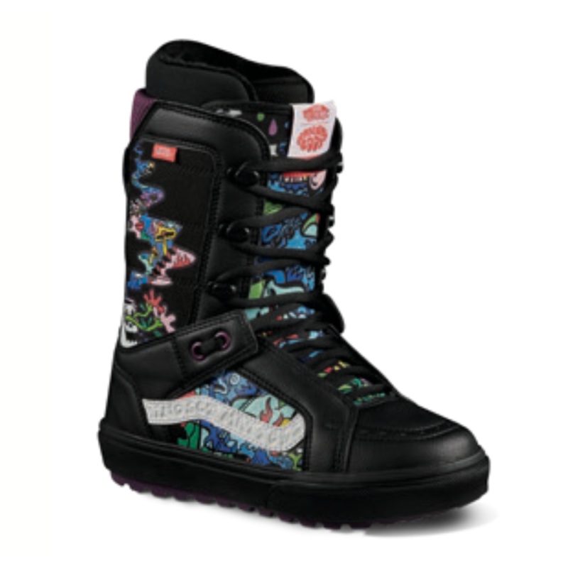 Vans Hi Standard OG Womens Snowboard Boot in Black and Multi Color 2024