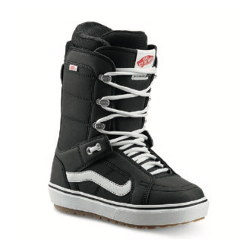 Vans Hi Standard OG Womens Snowboard Boot in Black and White 2024