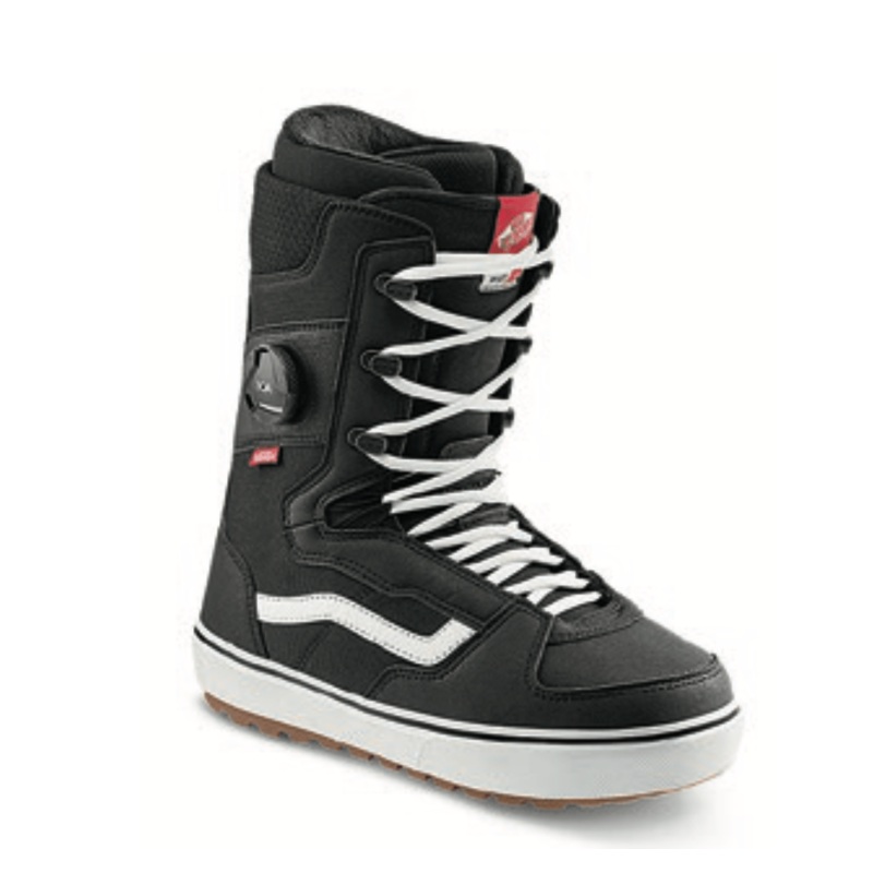 Vans Invado OG Snowboard Boot in Black and White 2024