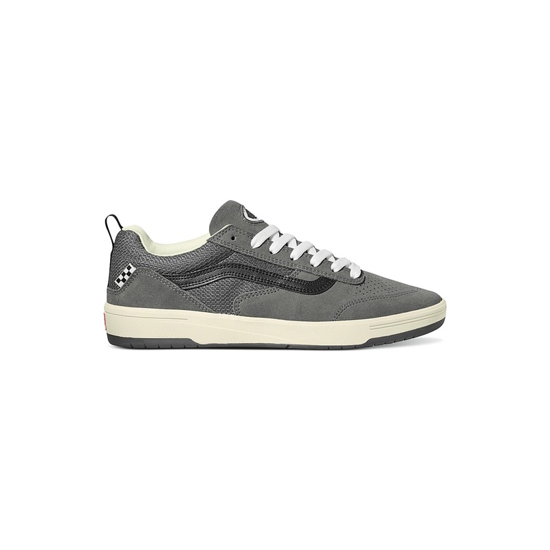 Vans Zahba Skate Shoe in Grey/Black