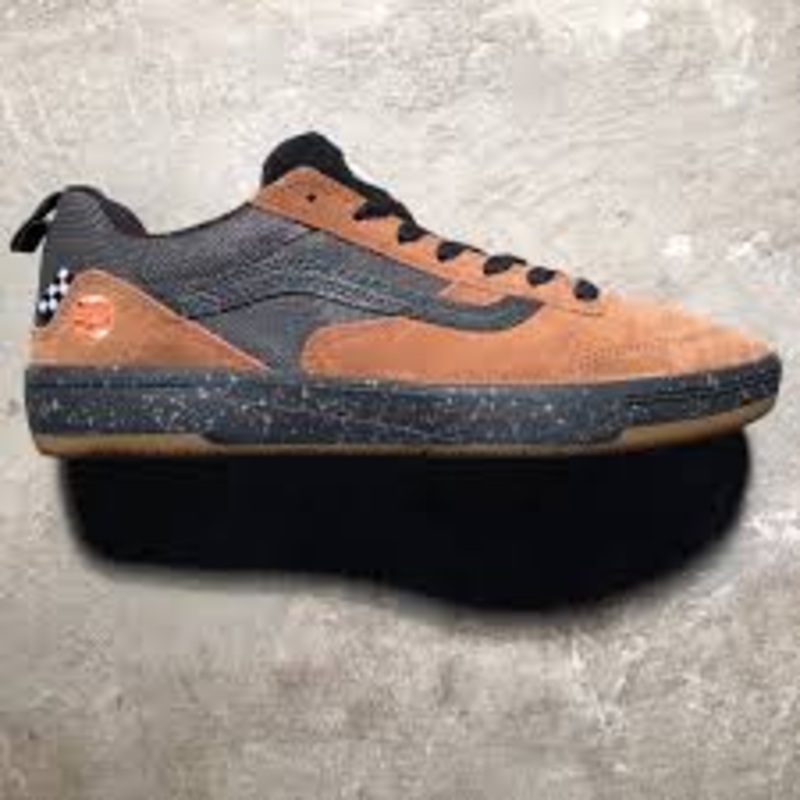 Vans Zahba Skate Shoe in Zion Wright Brown