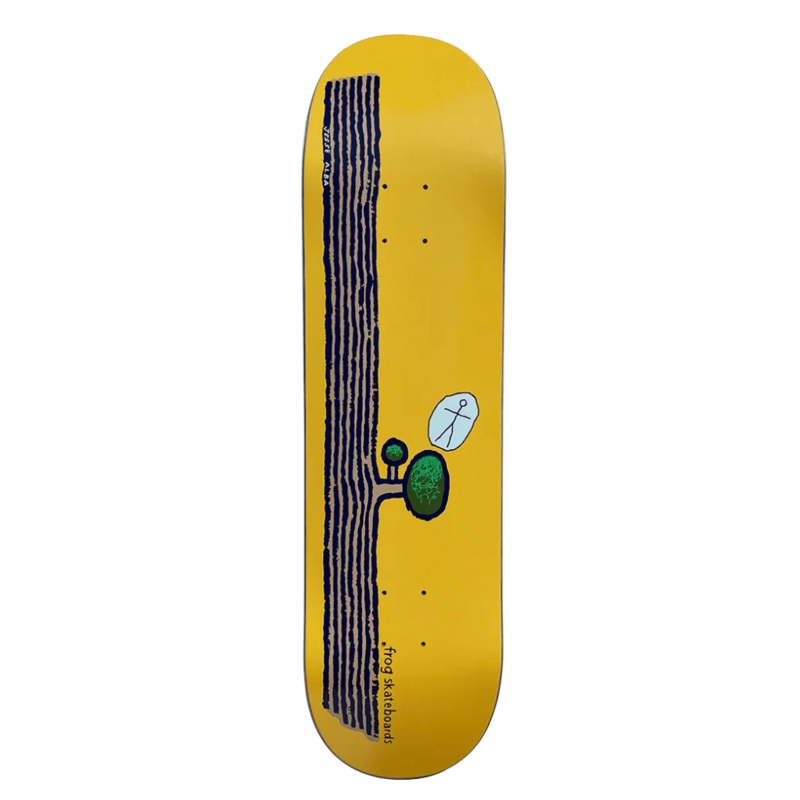Frog Skateboards Tree Jump Jesse Alba Deck (Orange) 8.25