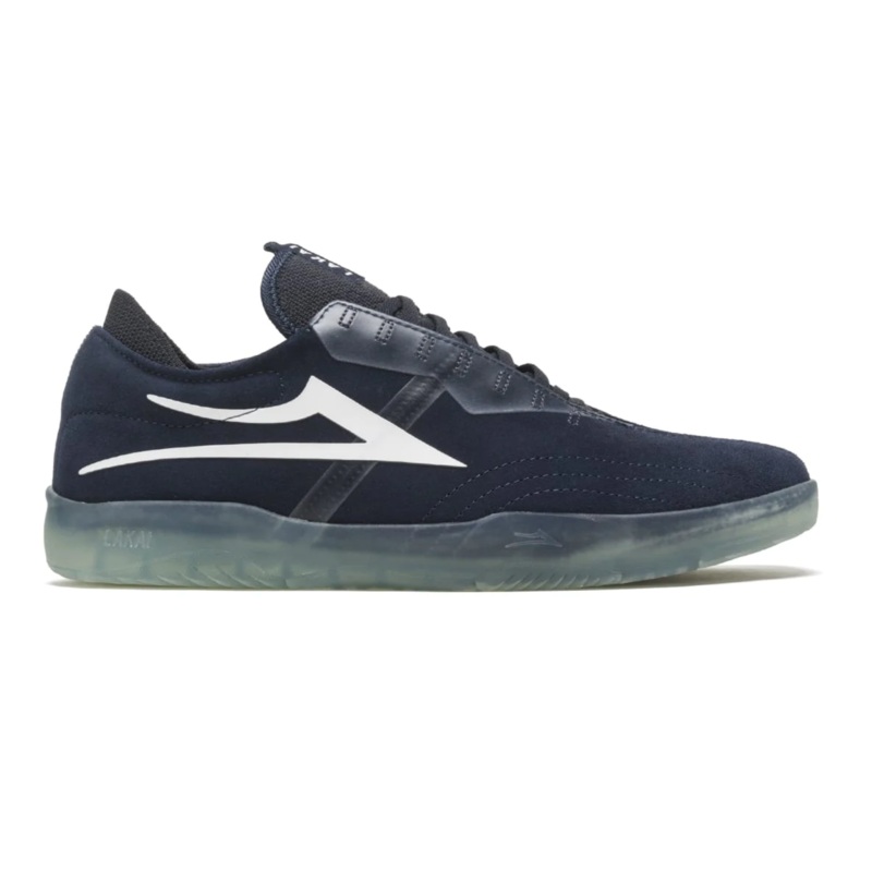 Lakai Mod Skate Shoe in Navy Suede