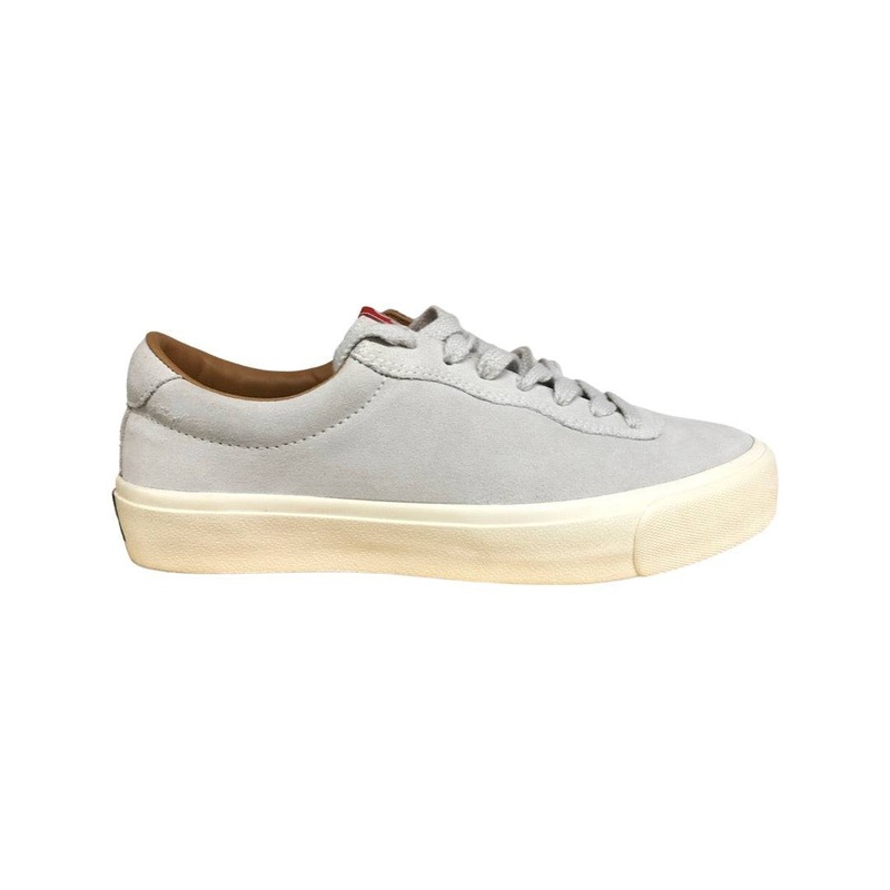 Last Resort VM001 Suede Lo Skate Shoe in White and White