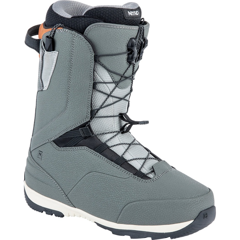 Nitro Venture TLS Snowboard Boots in Charcoal and Rust 2024