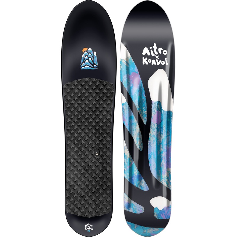 Nitro X Konvoi Pow Surfer Snowboard 2024