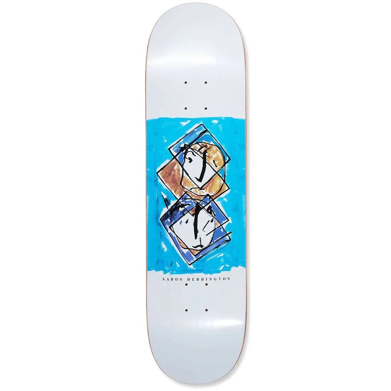 Polar Aaron Herrington Twisted Skateboard Deck in 8.5''