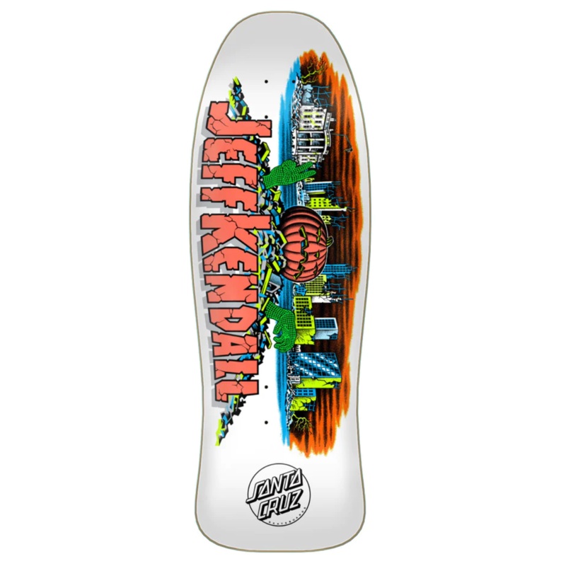 Santa Cruz Kendall Pumpkin Re Issue Skate Deck in 10''