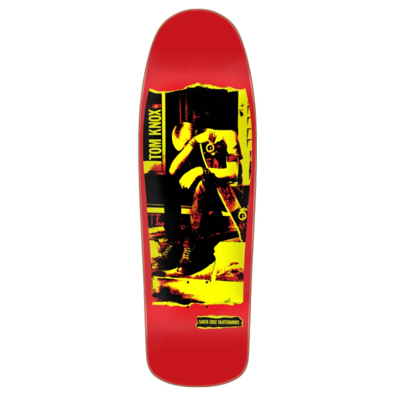 Santa Cruz Tom Knox Punk Re Issue Skate Deck in 9.89''