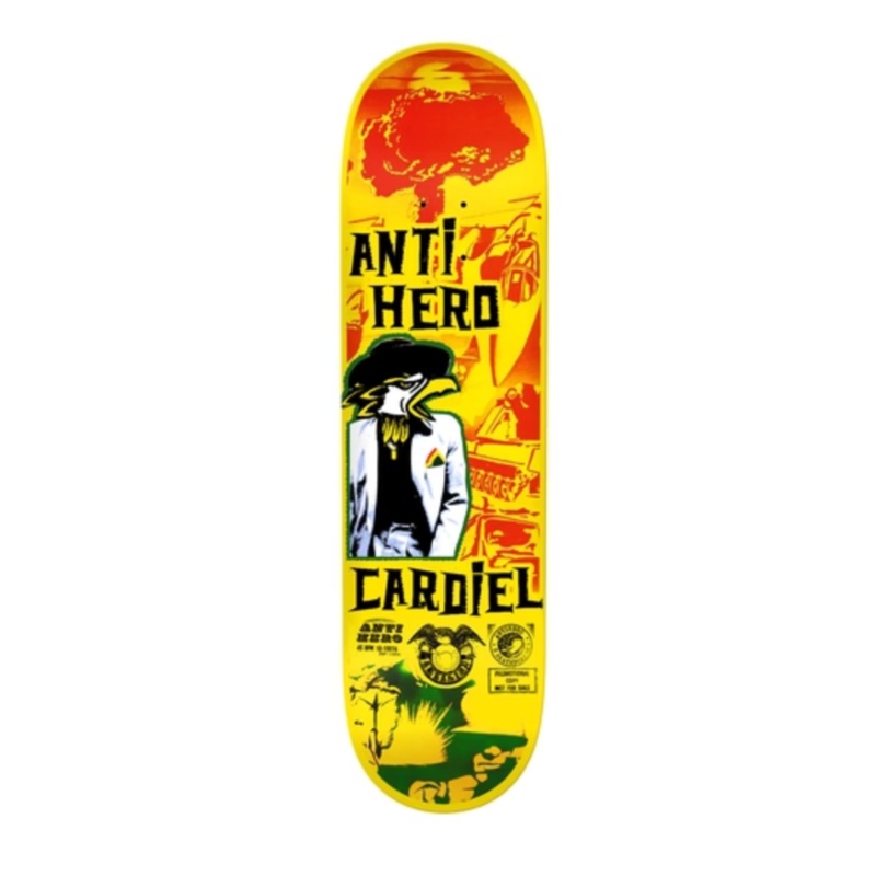 Antihero Cardiel Selector Skateboard Deck in 8.62